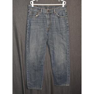 Levi's Men's 36x30 Relaxed Fit Distressed Denim Jeans Slight Taper